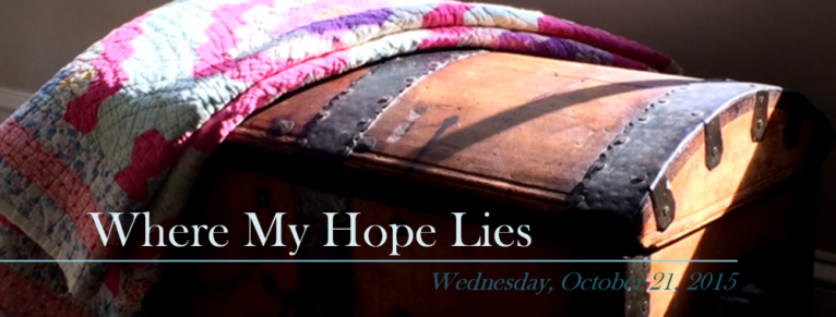 Where My Hope Lies