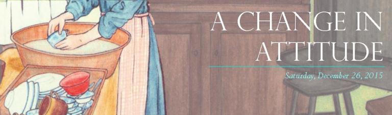 A Change in Attitude